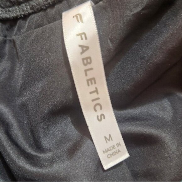 Fabletics Lennon Fleece Coat Grey Oversized Relaxed Zip Snap Jacket Women’s M - Picture 6 of 6